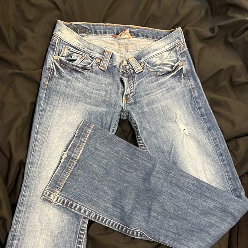 Lucky brand size 27 women’s boot cut jeans